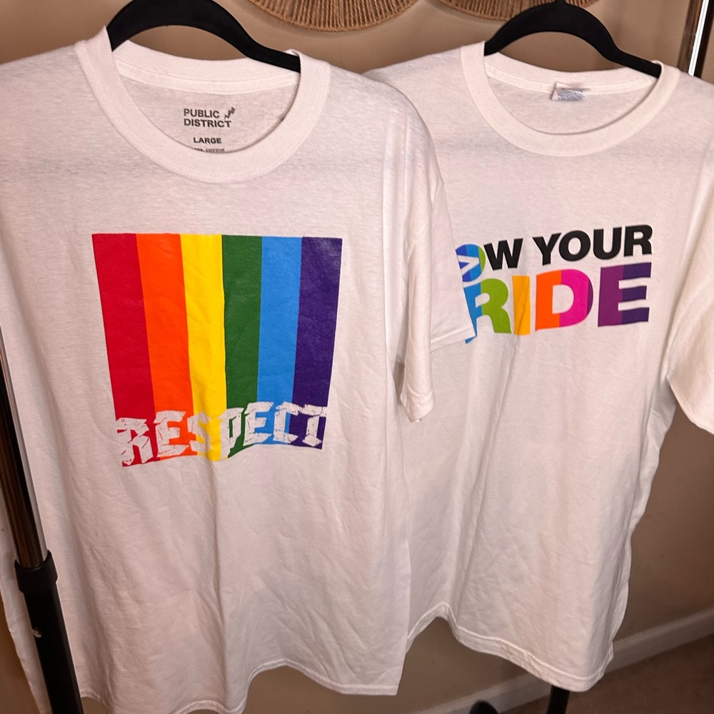 Rainbow Graphic T-Shirts